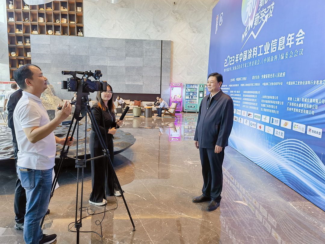 best365中国官方网站会长刘普军接受明光市电视台采访