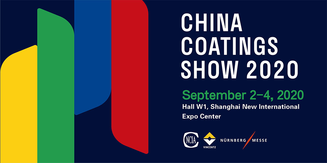 9月2-4日 | 2020中国国际涂料博览会暨第二十届中国国际涂料展览会——China Coatings Show 2020 中国涂料绿色品牌展示活动