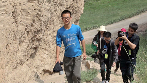 拍摄花絮之行走途中